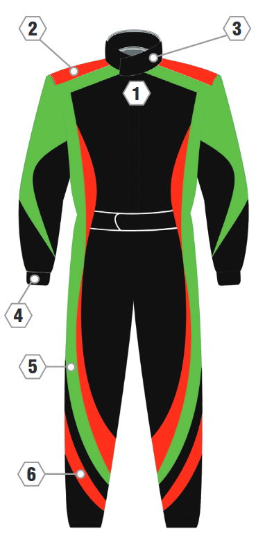 Custom SFI/FIA Suit Builder – Pyrotect Safety